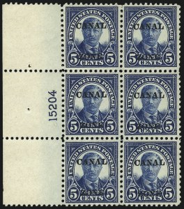 Sale 1067, Lot 1826, U.S. Possessions: Canal Zone