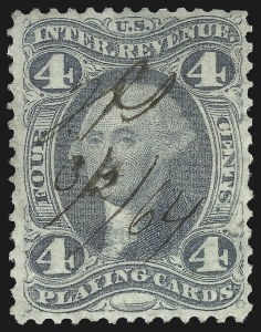 Sale 1067, Lot 523, Revenues: First Issue