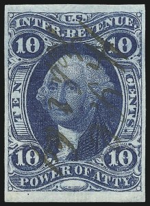 Sale 1067, Lot 527, Revenues: First Issue