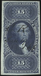 Sale 1067, Lot 540, Revenues: First Issue
