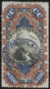 Sale 1067, Lot 555, Revenues: Second and Third Issues