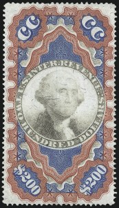 Sale 1067, Lot 556, Revenues: Second and Third Issues
