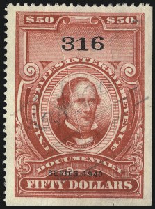Sale 1067, Lot 584, Revenues: Documentary Issues