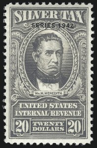 Sale 1067, Lot 681, Revenues: Playing Cards, Silver Tax, Narcotics