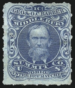 Sale 1067, Lot 695, Revenues: Private Die Proprietary - Match & Medicine