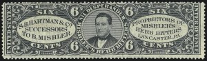 Sale 1067, Lot 721, Revenues: Private Die Proprietary - Match & Medicine