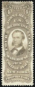 Sale 1067, Lot 723, Revenues: Private Die Proprietary - Match & Medicine