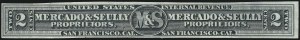 Sale 1067, Lot 733, Revenues: Private Die Proprietary - Match & Medicine