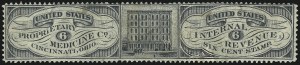 Sale 1067, Lot 753, Revenues: Private Die Proprietary - Match & Medicine