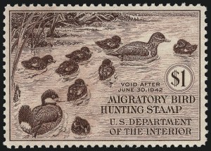 Sale Number 1067, Lot Number 754, Revenues: Hunting Permits thru Telegraph Sale Number 1067, Lot Number 754, Revenues: Hunting Permits thru Telegraph