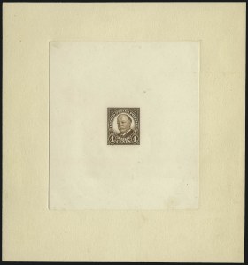 Sale 1067, Lot 809, Essays and Proofs, Specimen Ovpts.