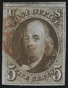Sale 1067, Lot 856, 1847 Issue and 1875 Reproduction of 1847 Issue (Scott 1-4)