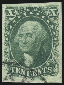 Sale 1067, Lot 903, 1c-12c 1851 Issue (Scott 5A-17)