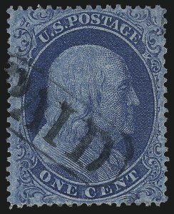 Sale 1067, Lot 923, 1c-5c 1857-60 Issue (Scott 18-30A)