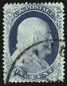 Sale 1067, Lot 930, 1c-5c 1857-60 Issue (Scott 18-30A)
