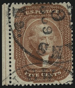 Sale 1067, Lot 937, 1c-5c 1857-60 Issue (Scott 18-30A)
