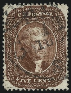 Sale Number 1067, Lot Number 939, 1c-5c 1857-60 Issue (Scott 18-30A) Sale Number 1067, Lot Number 939, 1c-5c 1857-60 Issue (Scott 18-30A)