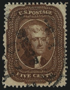 Sale 1067, Lot 944, 1c-5c 1857-60 Issue (Scott 18-30A)