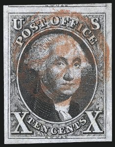 Sale 1068, Lot 10, 1847 Issue and 1875 Reproduction of 1847 Issue