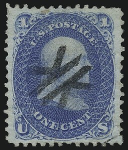 Sale 1068, Lot 113, 1861-68 Issues and 1875 Re-Issue