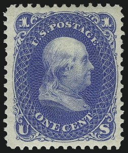 Sale 1068, Lot 115, 1861-68 Issues and 1875 Re-Issue