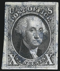 Sale 1068, Lot 13, 1847 Issue and 1875 Reproduction of 1847 Issue