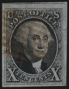 Sale 1068, Lot 14, 1847 Issue and 1875 Reproduction of 1847 Issue