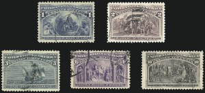 Sale 1068, Lot 177, 1893 Columbian thru 1894-98 Issues