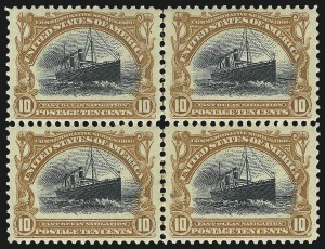Sale 1068, Lot 208, 1898 Trans-Mississippi thru 1901 Pan-American Issues, 1c-10c Pan-American (294-299) Sale 1068, Lot 208, 1898 Trans-Mississippi thru 1901 Pan-American Issues