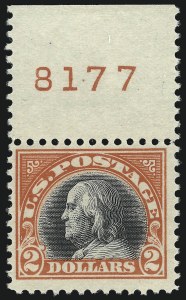 Sale 1068, Lot 306, Washington-Franklin Issues