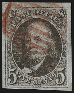Sale 1068, Lot 4, 1847 Issue and 1875 Reproduction of 1847 Issue