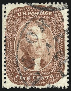 Sale 1068, Lot 52, 1857-60 Issue