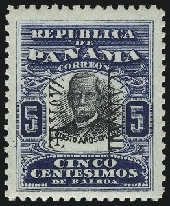 Sale 1068, Lot 614, U.S. Possessions: Canal Zone