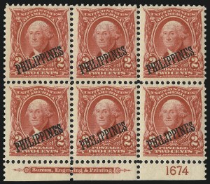 Sale 1068, Lot 744, U.S. Possessions: Philippines, thru 1926