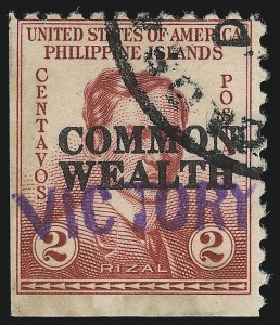 Sale 1068, Lot 783, U.S. Possessions: Philippines, 1934-43