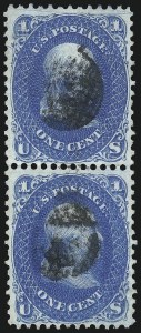 Sale 1068, Lot 80, Specialized 1c 1861-66 Issue
