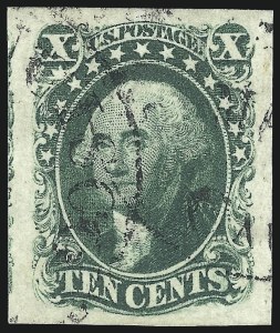Sale Number 1074, Lot Number 521, 5c-10c 1851 Issue (Scott 12-16)