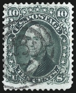 Sale 1074, Lot 696, 10c 1861 Issue (Scott 68)
