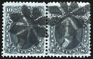 Sale 1074, Lot 697, 10c 1861 Issue (Scott 68)