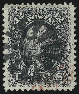 Sale 1074, Lot 707, 12c 1861 Issue (Scott 69)
