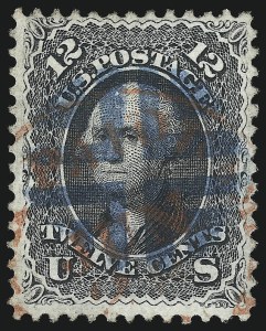 Sale 1074, Lot 711, 12c 1861 Issue (Scott 69)