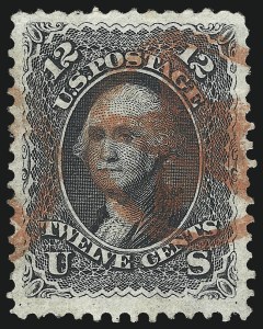Sale 1074, Lot 718, 12c 1861 Issue (Scott 69)
