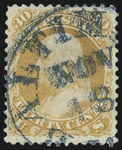 Sale 1074, Lot 766, 30c 1861 Issue (Scott 71)