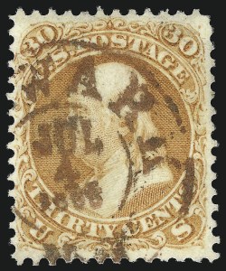 Sale 1074, Lot 767, 30c 1861 Issue (Scott 71)