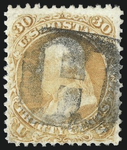 Sale 1074, Lot 808, 30c 1861 Issue, cont. (Scott 71)