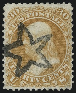 Sale 1074, Lot 814, 30c 1861 Issue, cont. (Scott 71)