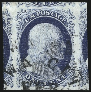 Sale Number 1075, Lot Number 1038, 1851-56 Issue Sale Number 1075, Lot Number 1038, 1851-56 Issue