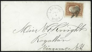 Sale 1075, Lot 1078, 1861-66 Issue