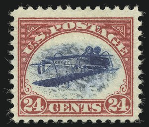 Sale 1075, Lot 1182, Inverted Jenny (C3a) and Upright Jenny Souvenir Sheet