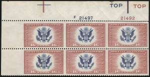 Sale 1075, Lot 1184, Back-of-Book: Air Post thru Officials